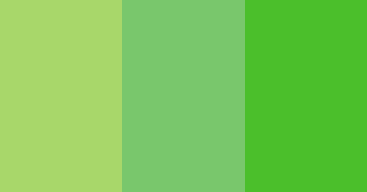 Download light yellow green color palette PNG image (landscape)