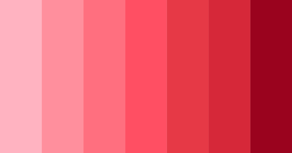Download blush and berry dreams color palette PNG image (landscape)