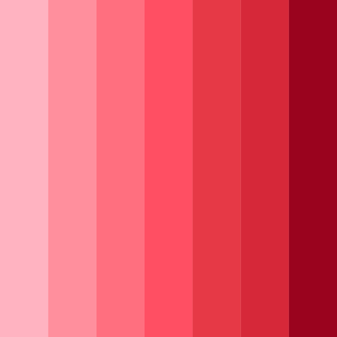 Download blush and berry dreams color palette PNG image (square)