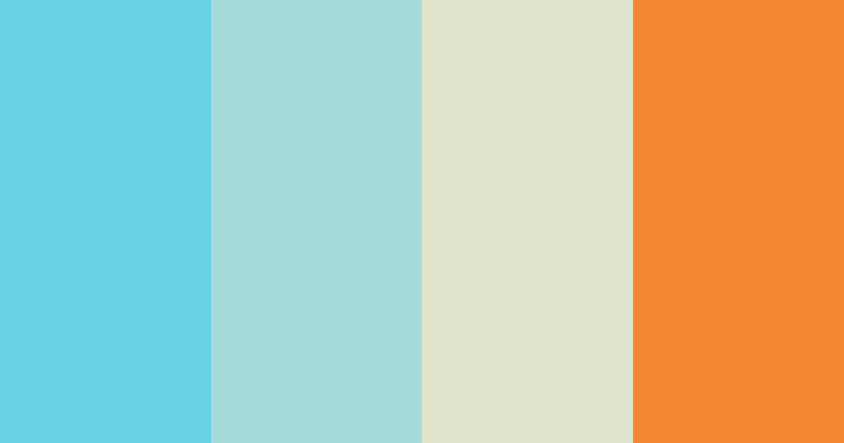 Download minty breeze color palette PNG image (landscape)