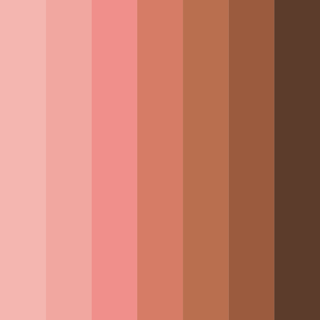 Download crimson twilight color palette PNG image (square)