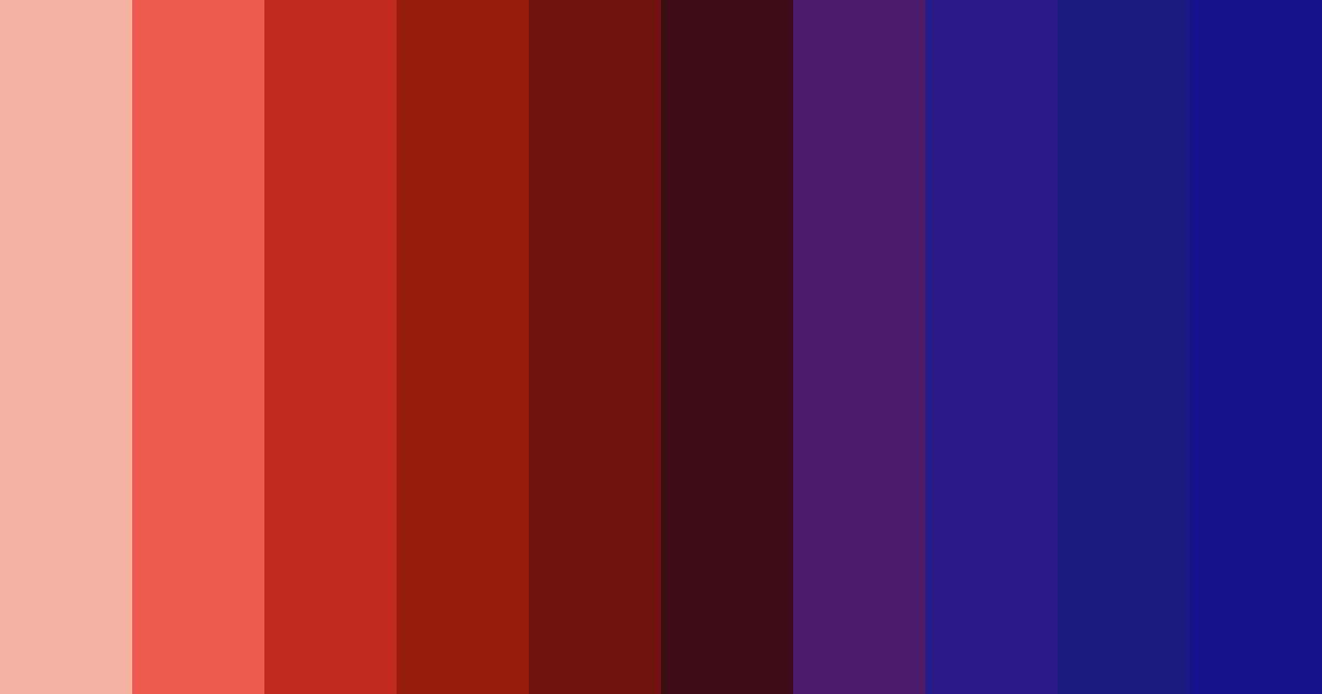 Download crimson twilight color palette PNG image (landscape)