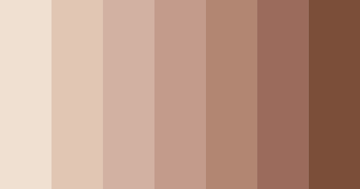 Download warm beige color palette PNG image (landscape)