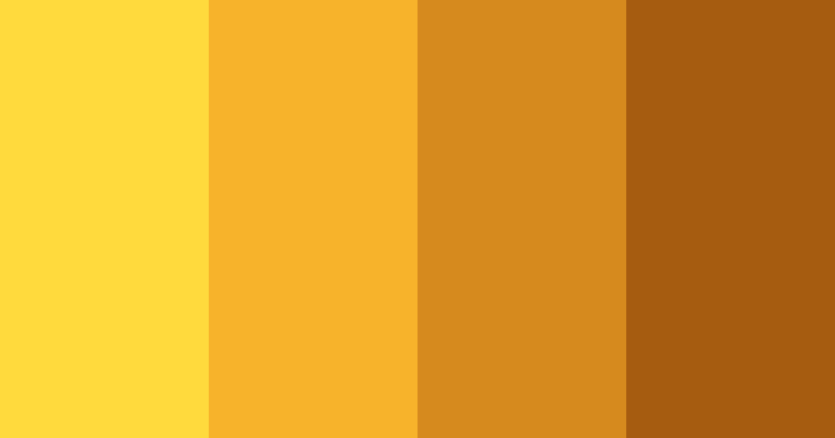 Download golden ember sunrise color palette PNG image (landscape)