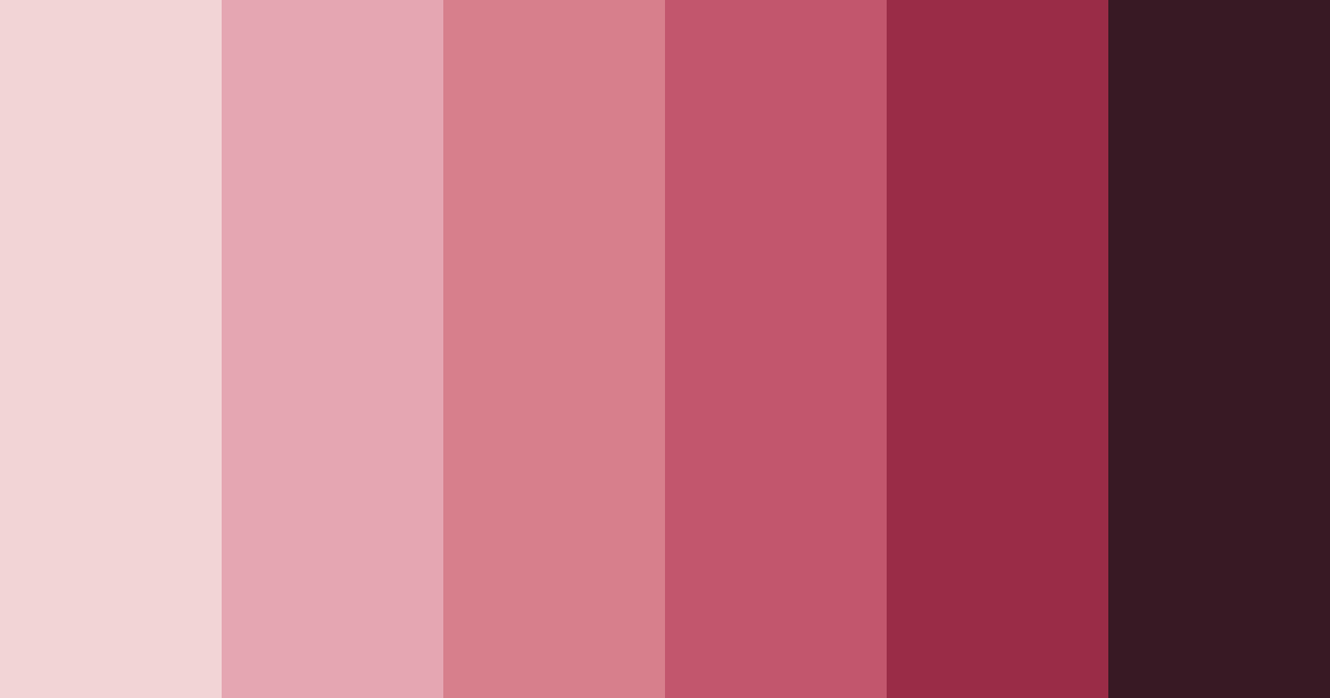 Download dark red color palette PNG image (landscape)