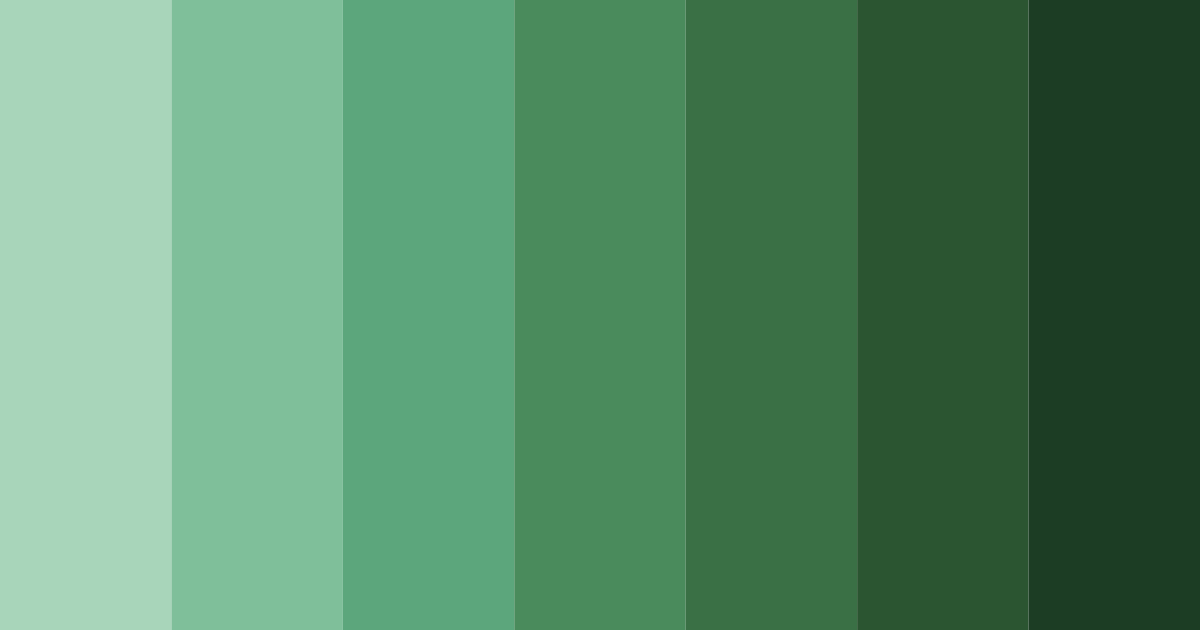Download whispers of the deep woods color palette PNG image (landscape)