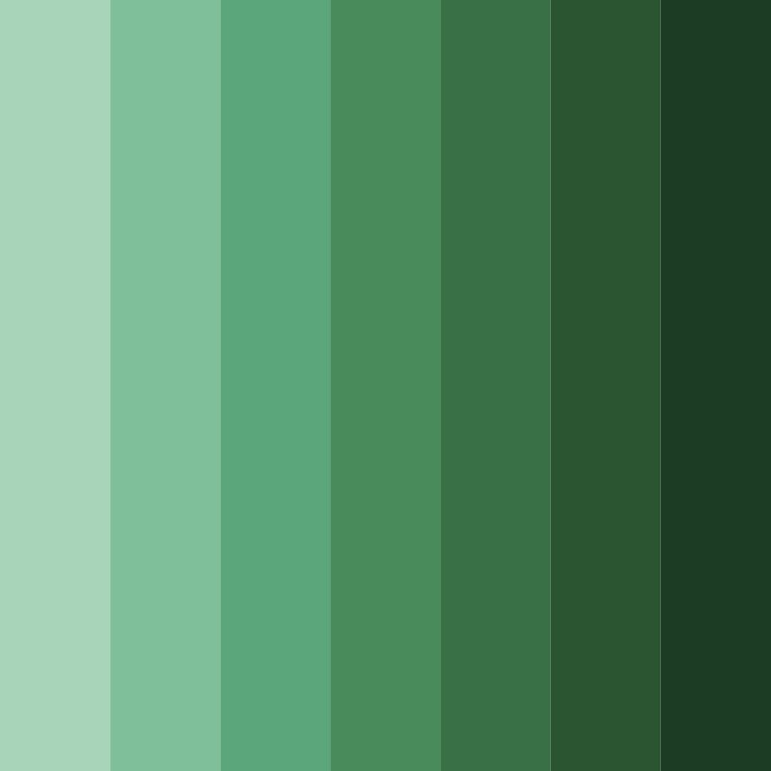 Download whispers of the deep woods color palette PNG image (square)