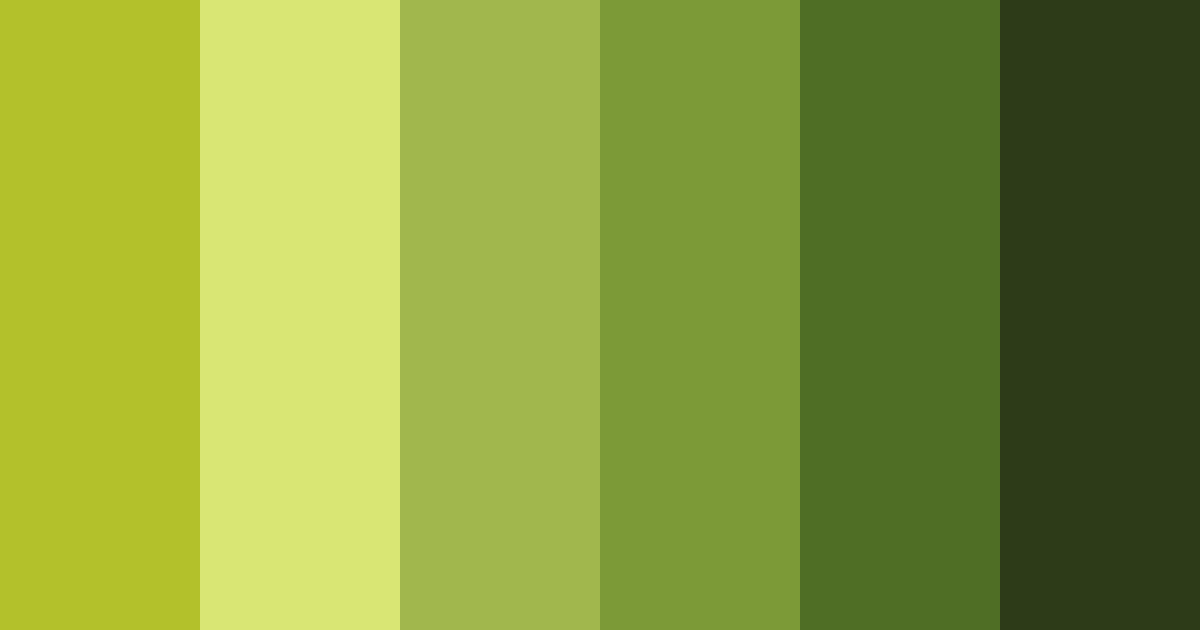Download verdant grove color palette PNG image (landscape)