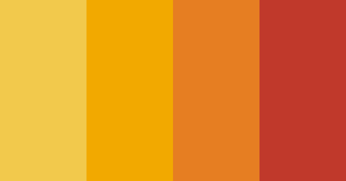Download sunset spice color palette PNG image (landscape)