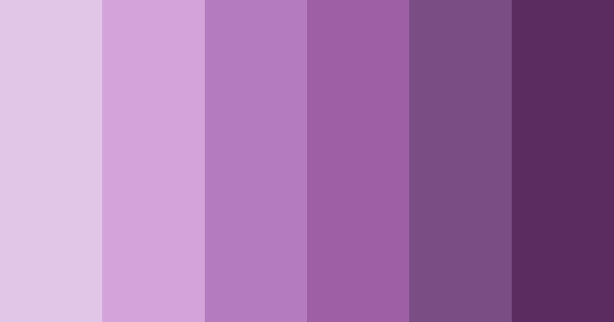 Download whimsical lavender nights color palette PNG image (landscape)