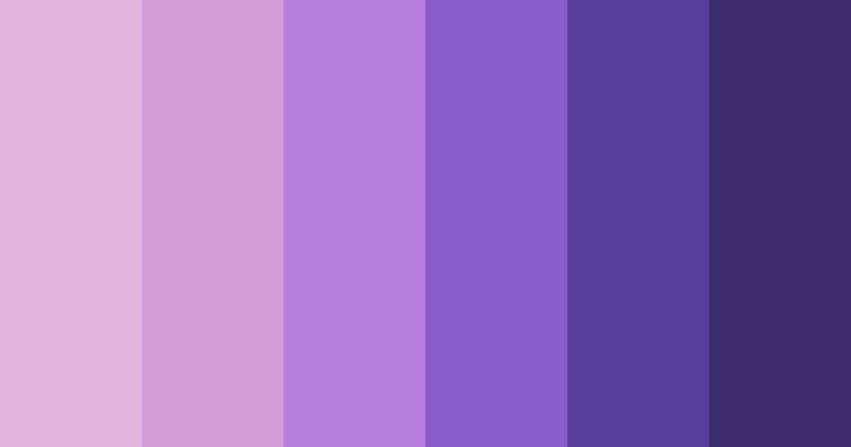 Download lavender reverie color palette PNG image (landscape)