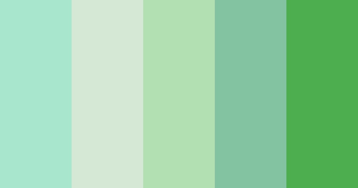 Download verdant symphony color palette PNG image (landscape)