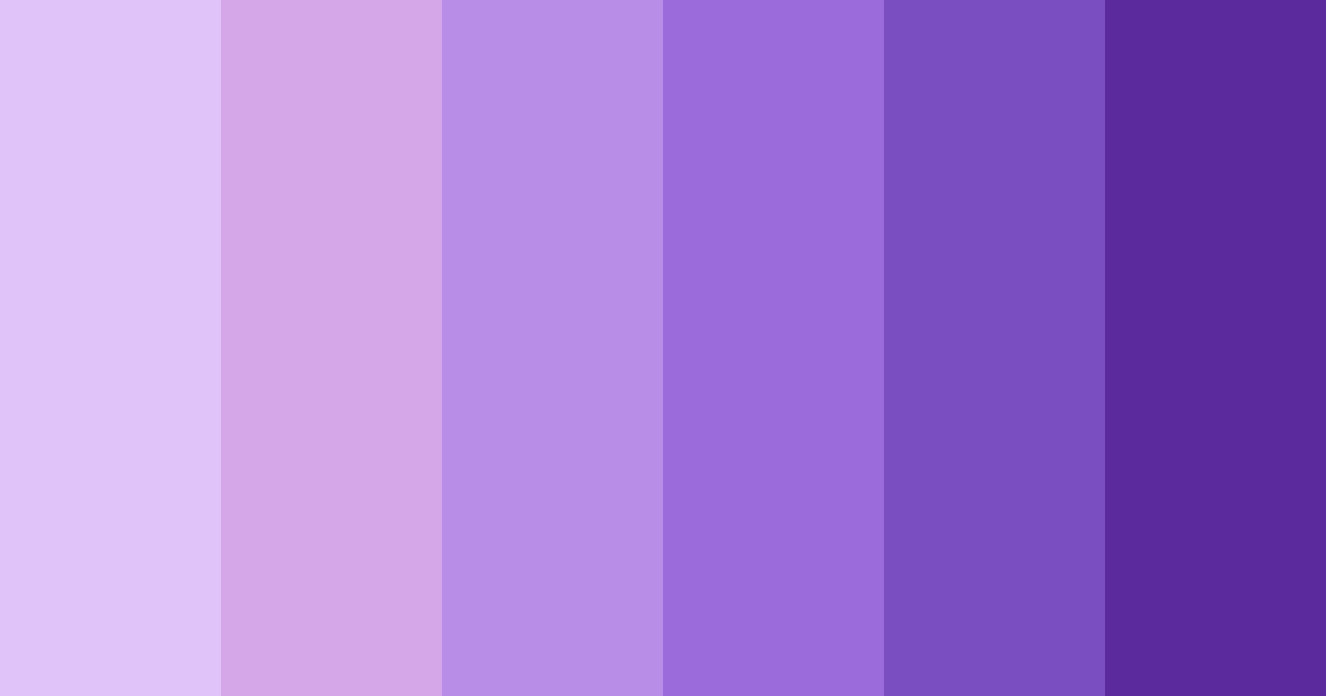 Download lavender whispers color palette PNG image (landscape)