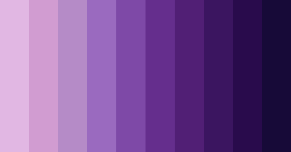 Download mystic violets color palette PNG image (landscape)