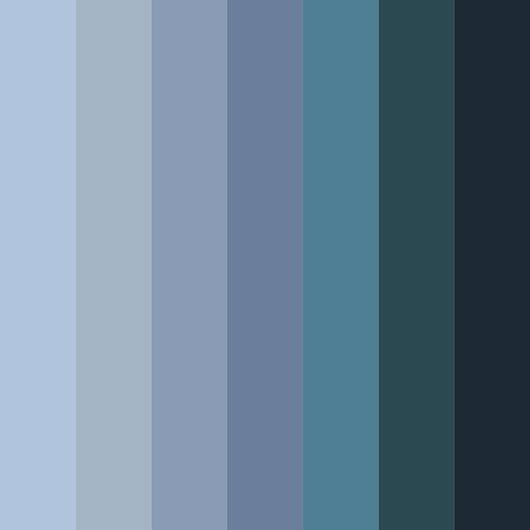 Download frosted dusk color palette PNG image (square)