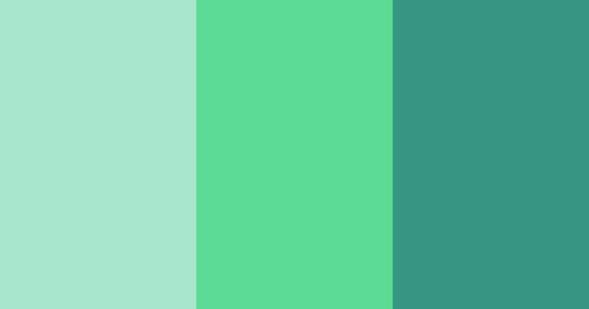 Download minted serenity color palette PNG image (landscape)