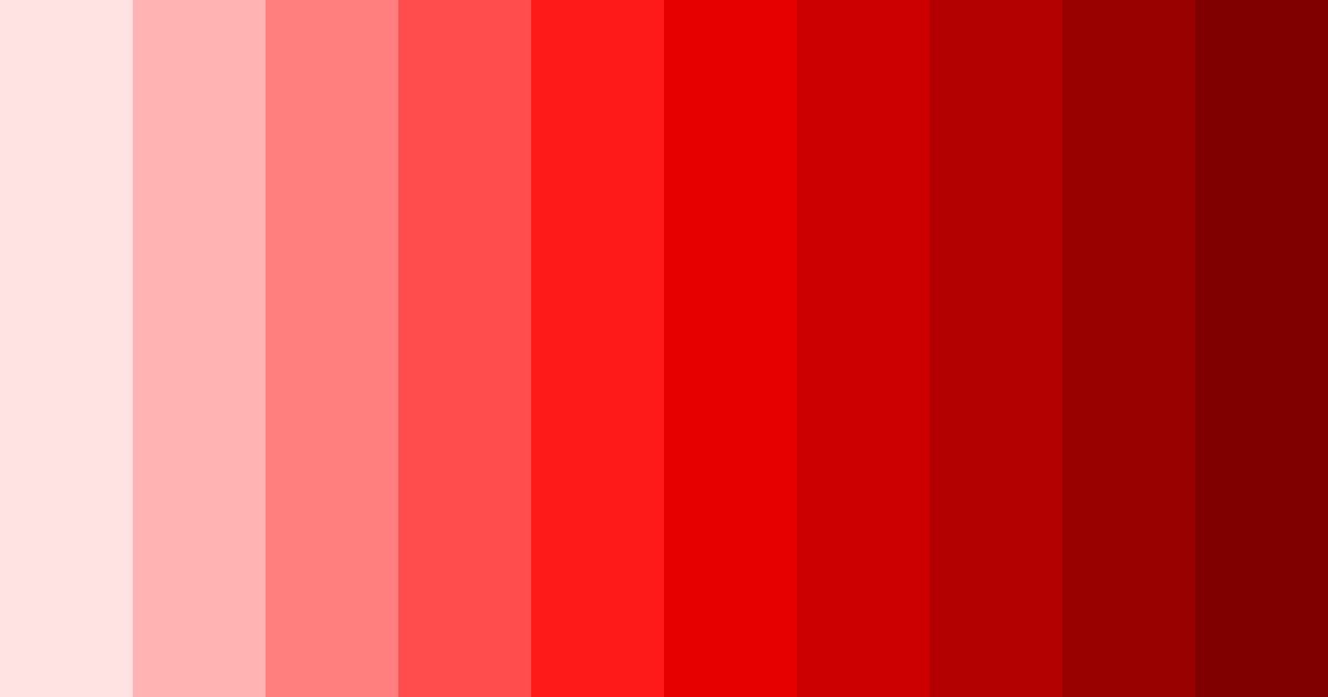 Download blushing crimson symphony color palette PNG image (landscape)