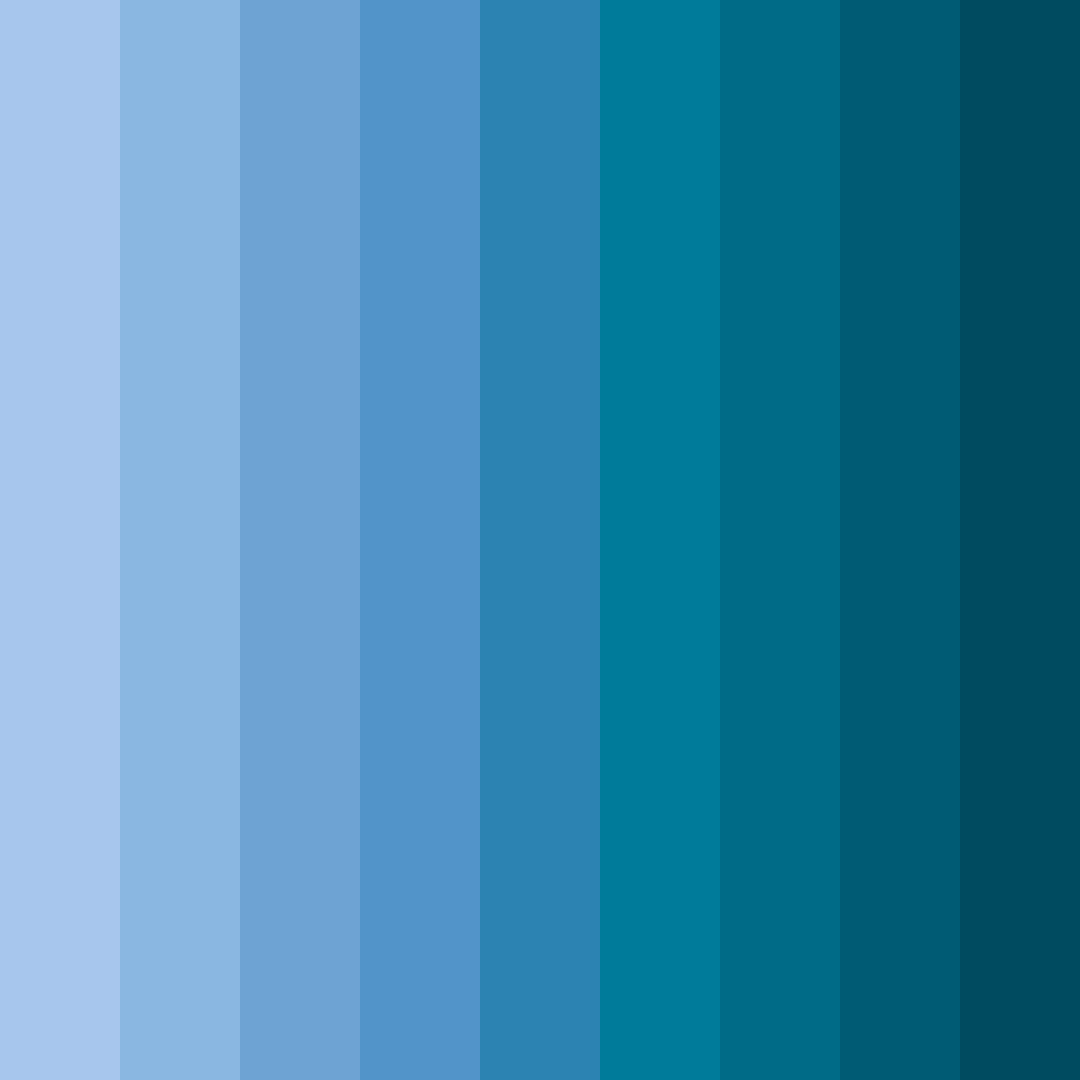 Download blue pastels color palette PNG image (square)