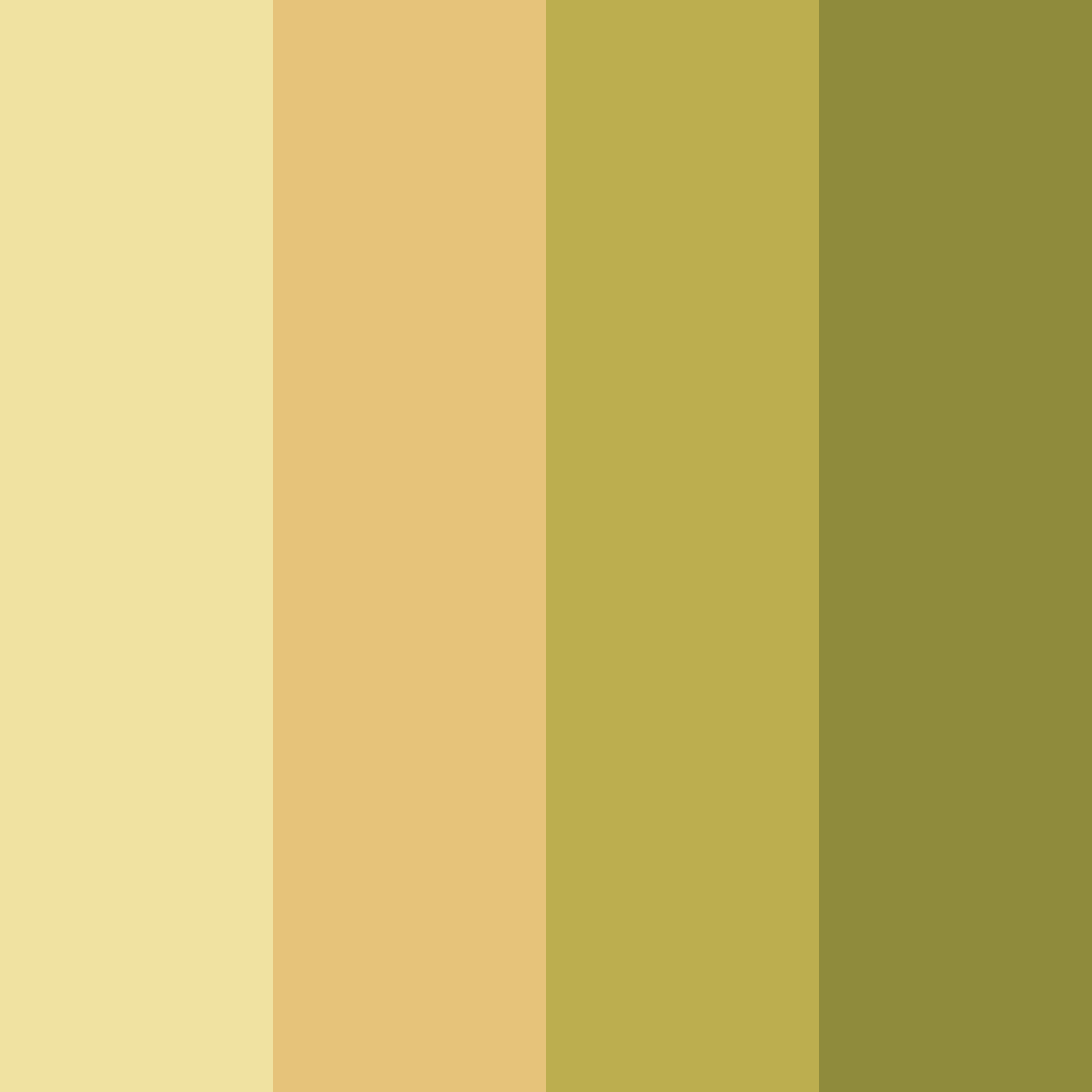 Download golden meadow bliss color palette PNG image (square)
