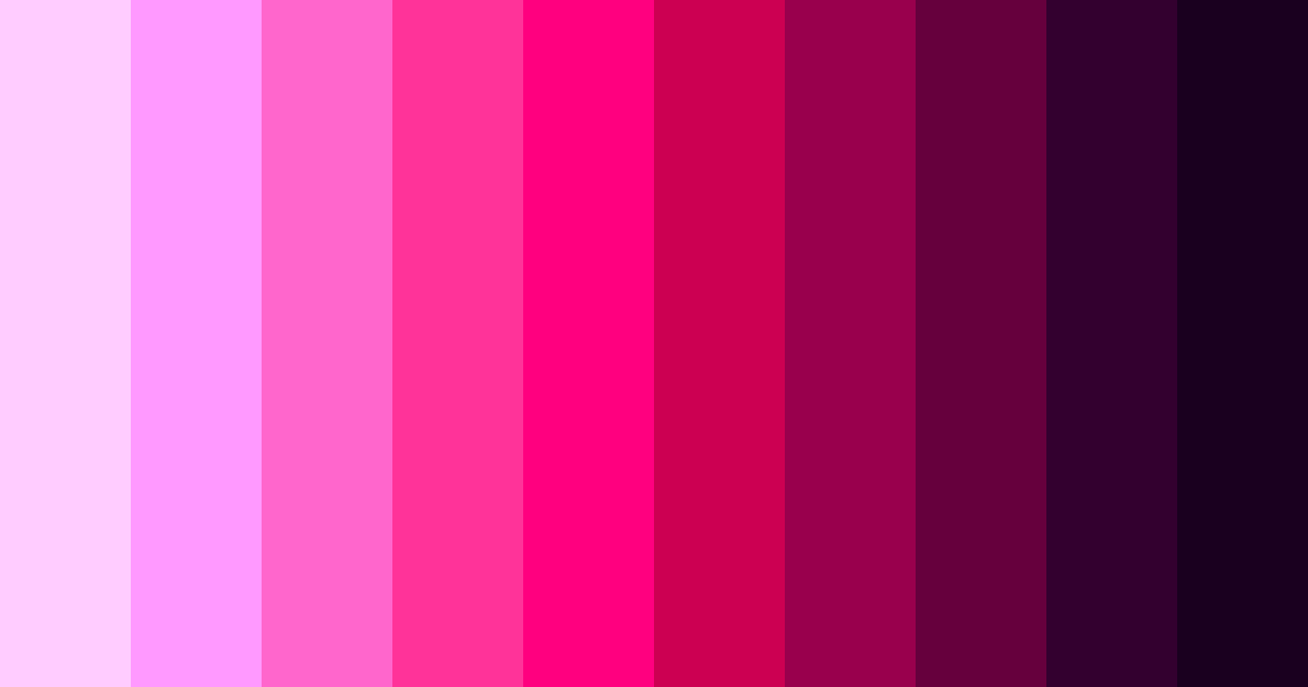 Download fuchsia dreamscape color palette PNG image (landscape)