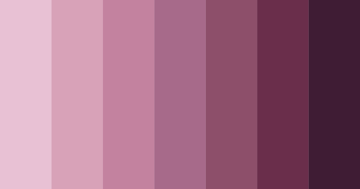 Download plum serenade color palette PNG image (landscape)