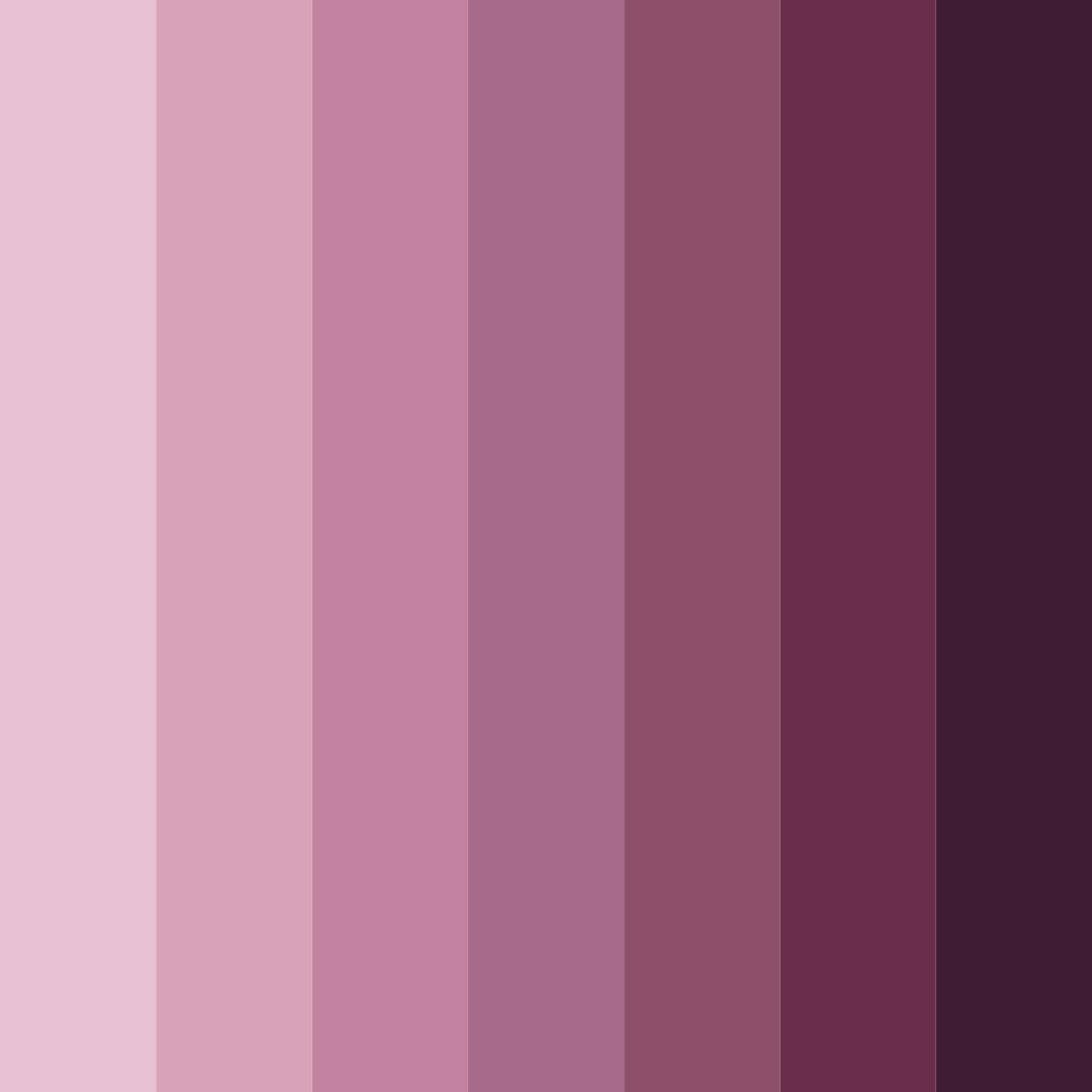 Download plum serenade color palette PNG image (square)