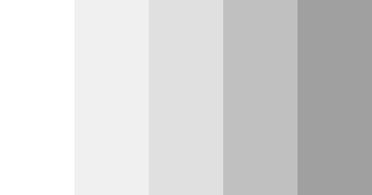 Download light white color palette PNG image (landscape)