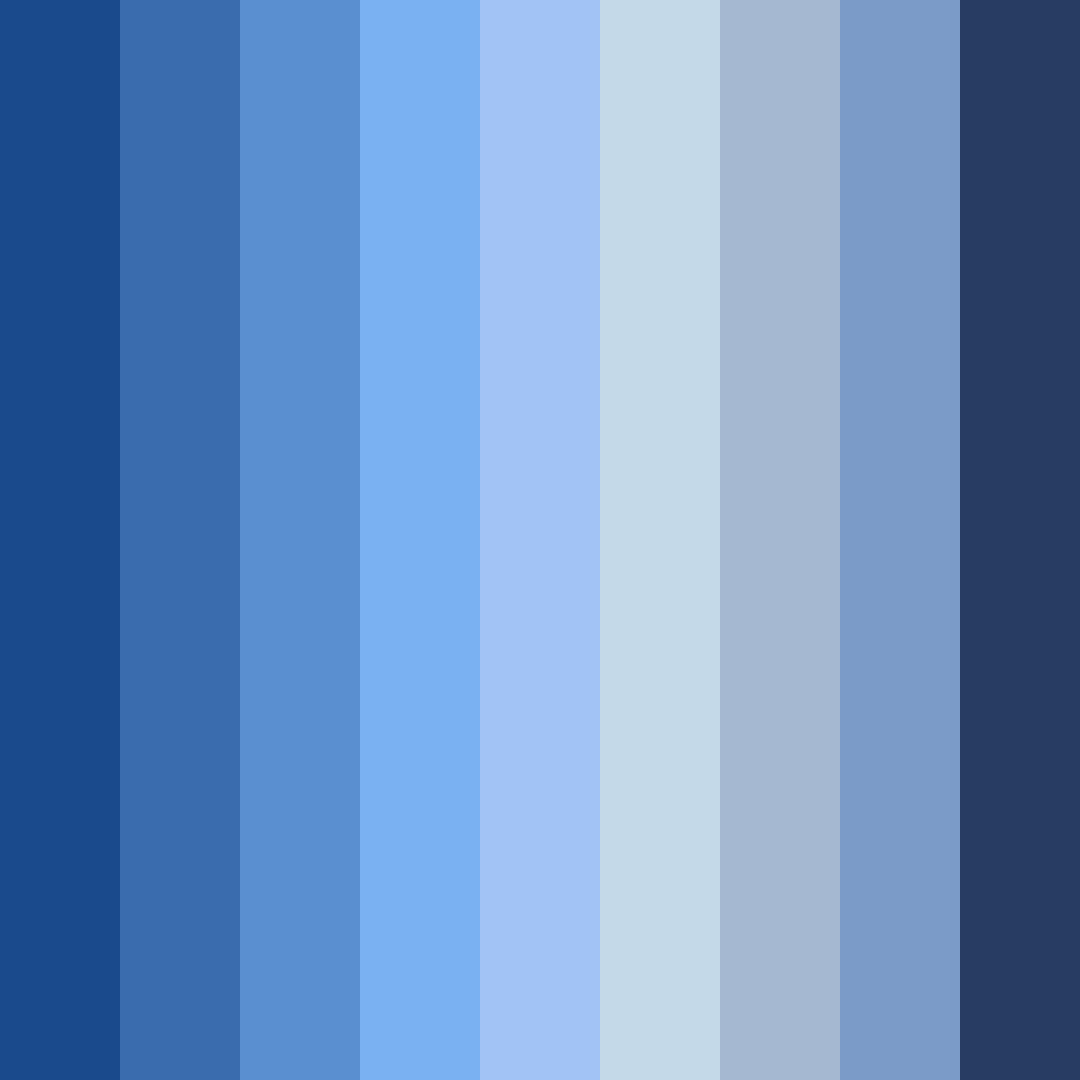 Download oceanic depths color palette PNG image (square)