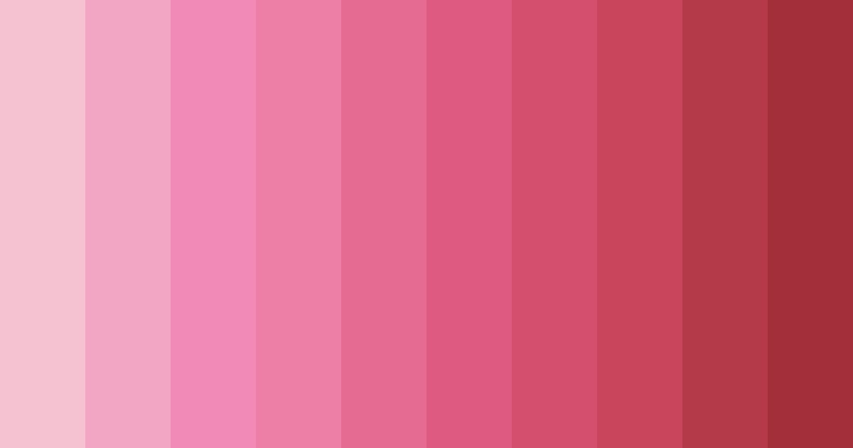 Download sakura pink color palette PNG image (landscape)