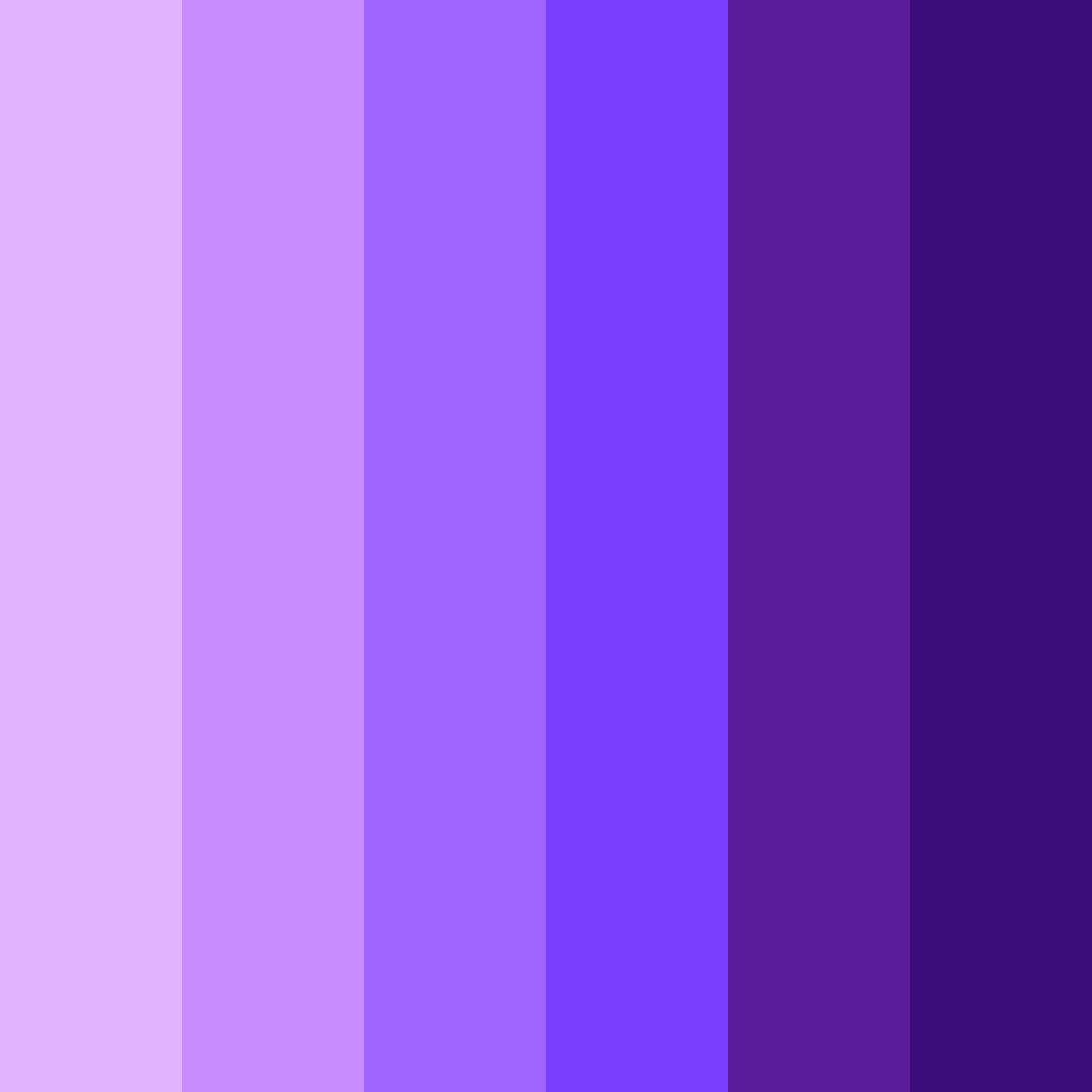 Download purple dream color palette PNG image (square)