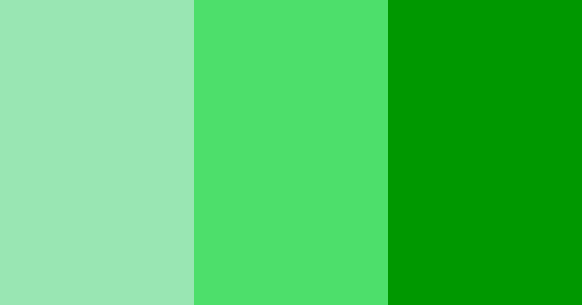 Download bright green color palette PNG image (landscape)