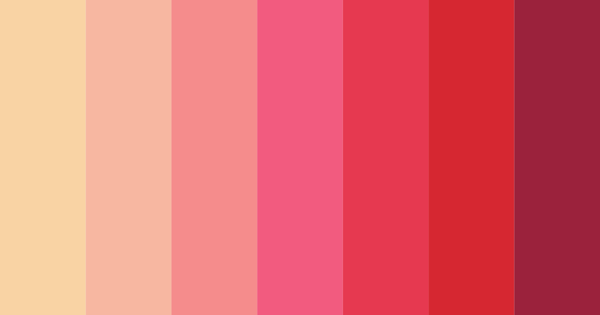 Download sunset bloom color palette PNG image (landscape)
