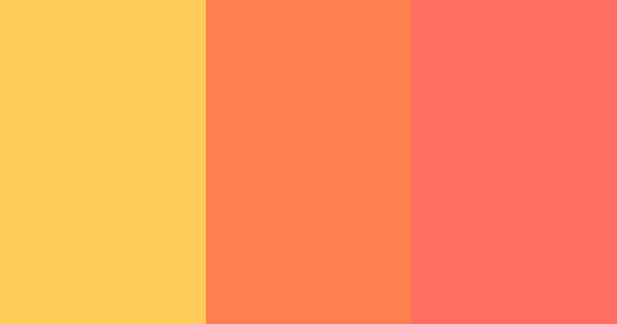Download sunny fiesta color palette PNG image (landscape)