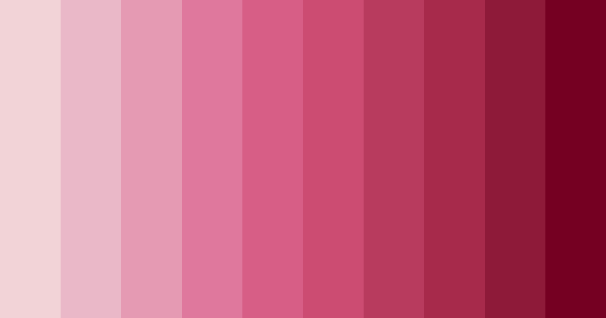 Download dark red color palette PNG image (landscape)
