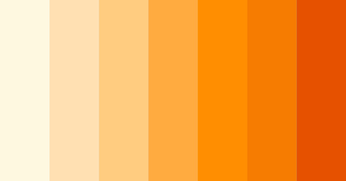 Download sunrise serenade color palette PNG image (landscape)
