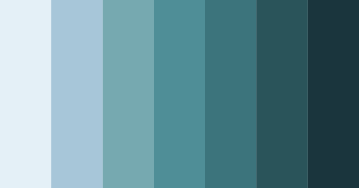 Download oceanic softness color palette PNG image (landscape)