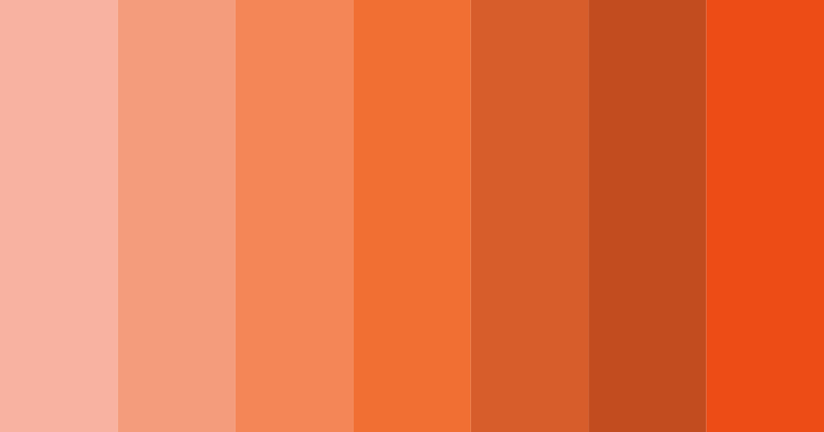 Download fiery red color palette PNG image (landscape)