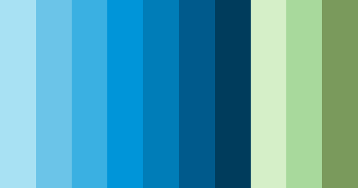 Download blue world color palette PNG image (landscape)