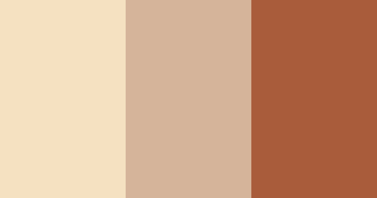 Download beige brown gold color palette PNG image (landscape)