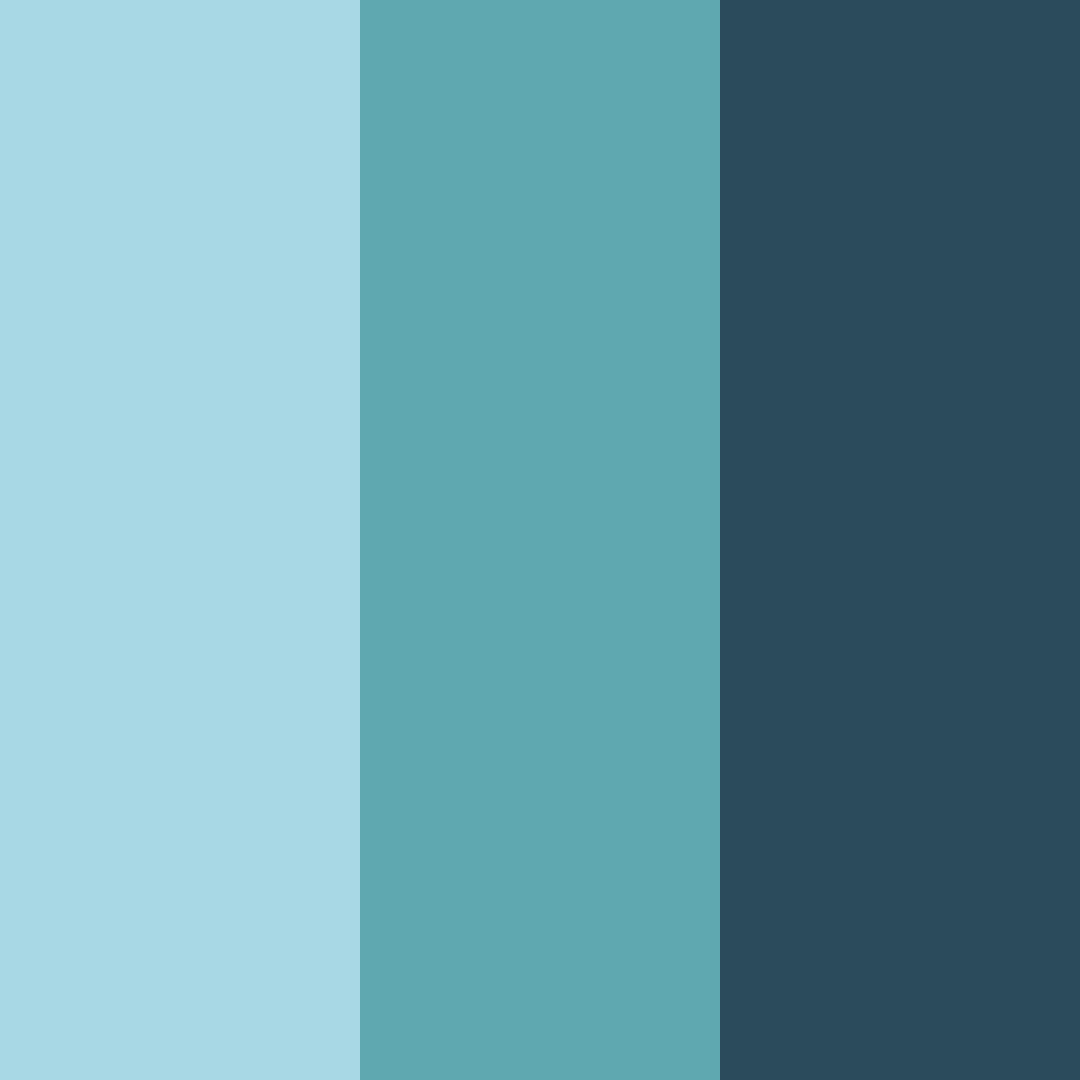 Download teal mountaineering color palette PNG image (square)