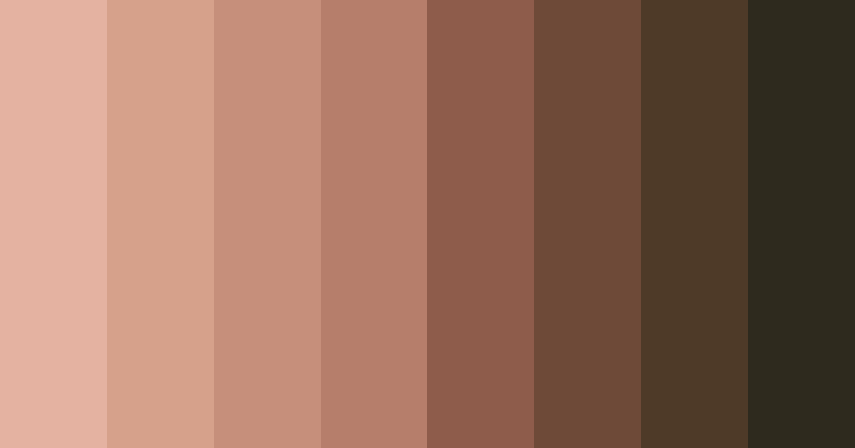 Download warm smoke color palette PNG image (landscape)
