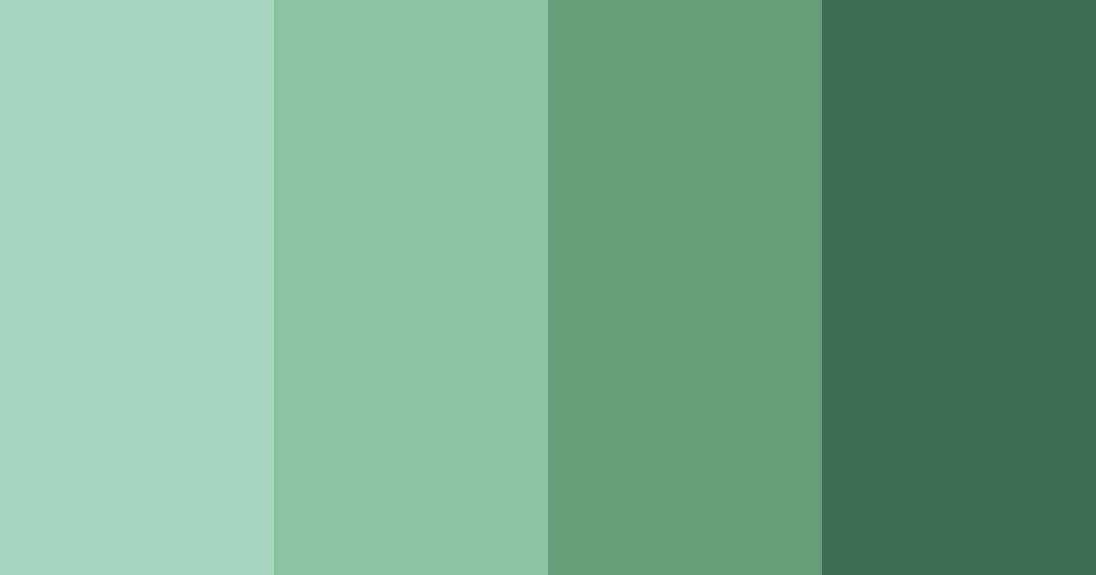 Download tranquil forest breeze color palette PNG image (landscape)