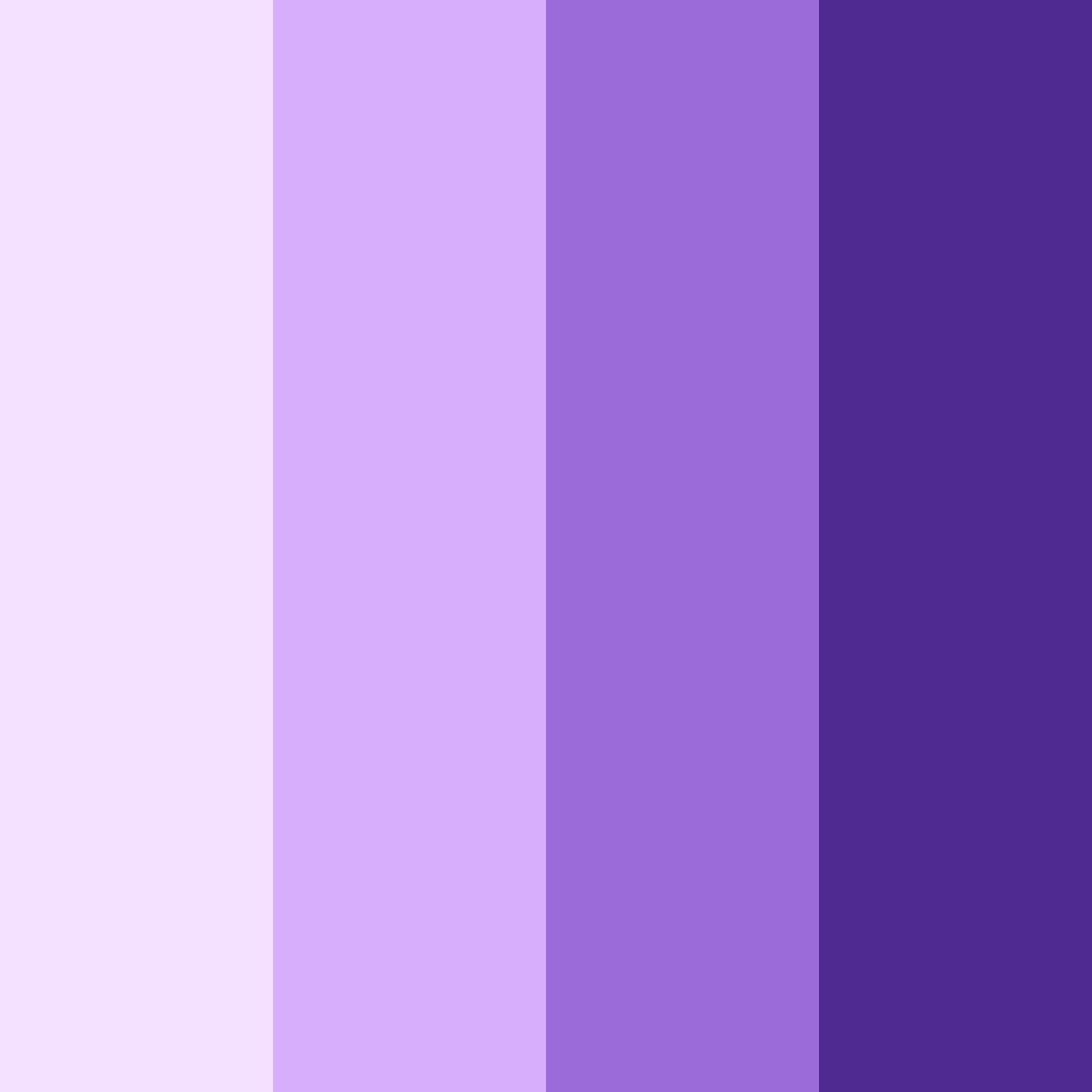 Download purple magic color palette PNG image (square)