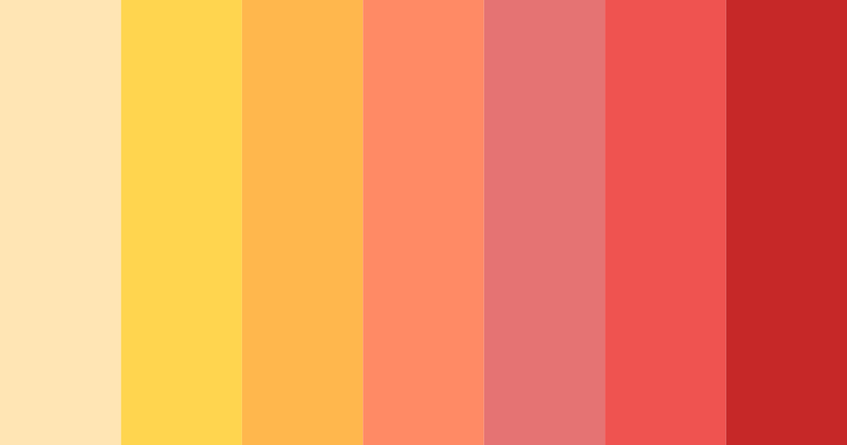 Download orange frutas color palette PNG image (landscape)