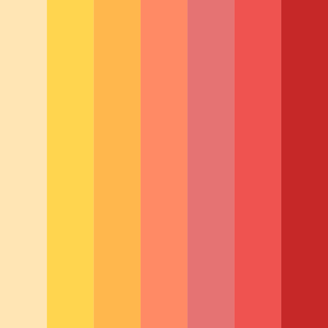 Download orange frutas color palette PNG image (square)
