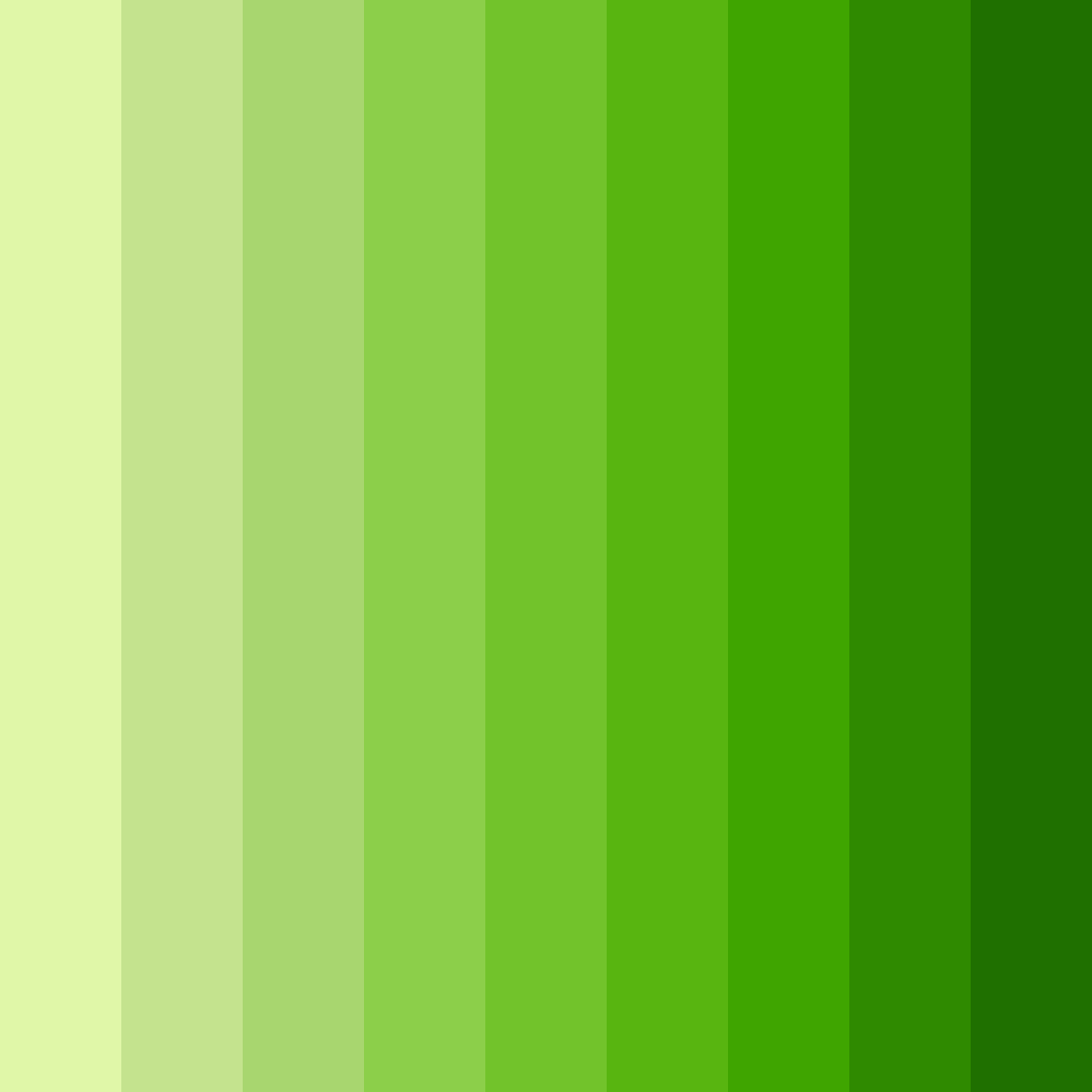 Download lime green color palette PNG image (square)