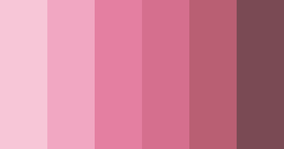 Download whimsical blossoms color palette PNG image (landscape)