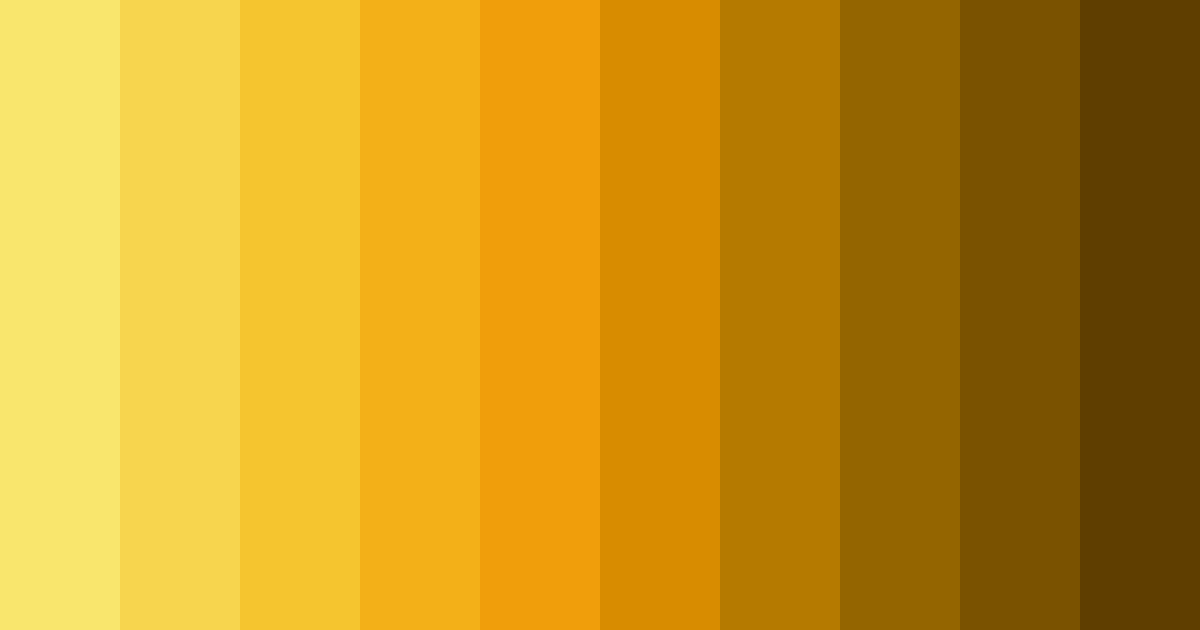 Download bright yellow warning color palette PNG image (landscape)