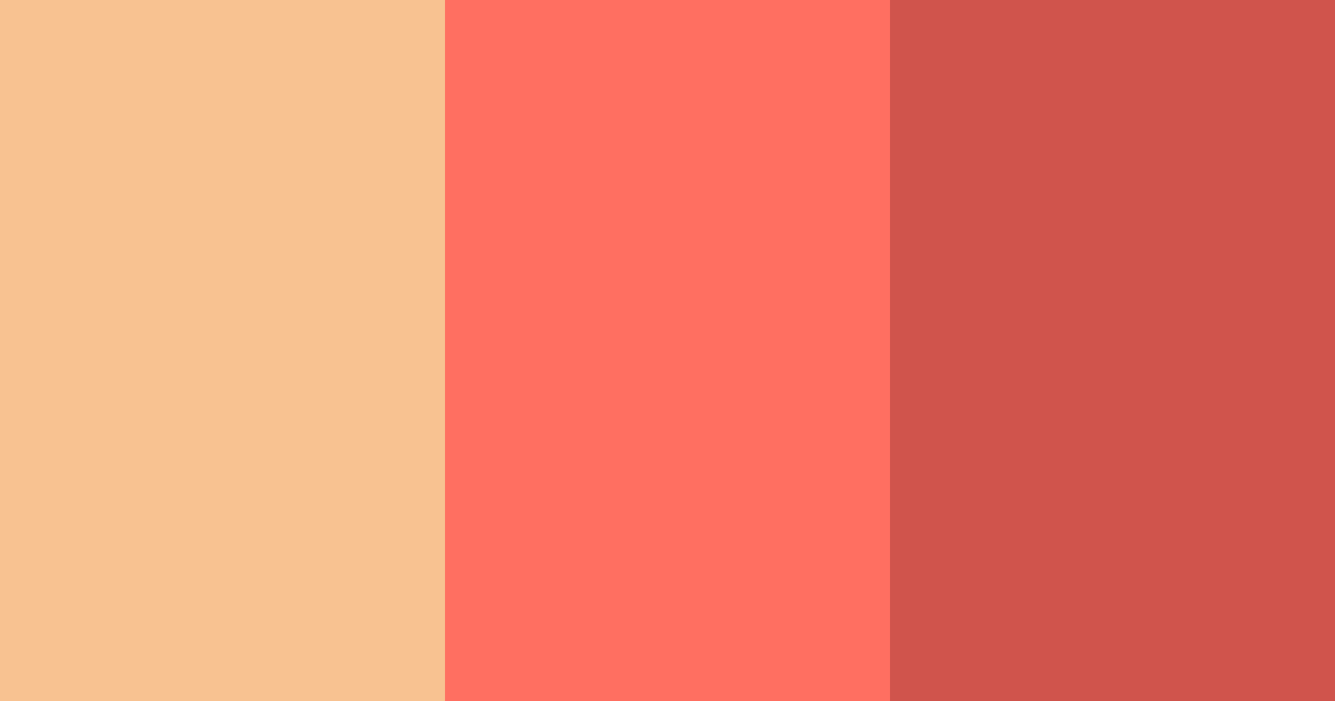 Download light orange sunset color palette PNG image (landscape)