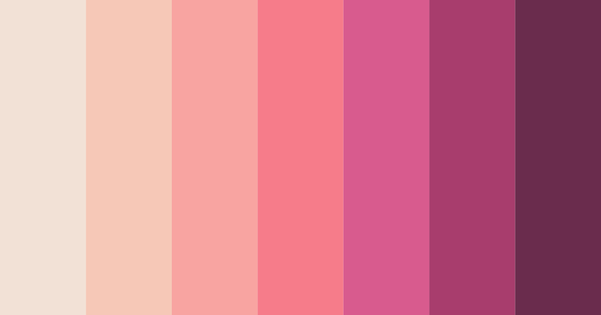 Download pink montmartre color palette PNG image (landscape)